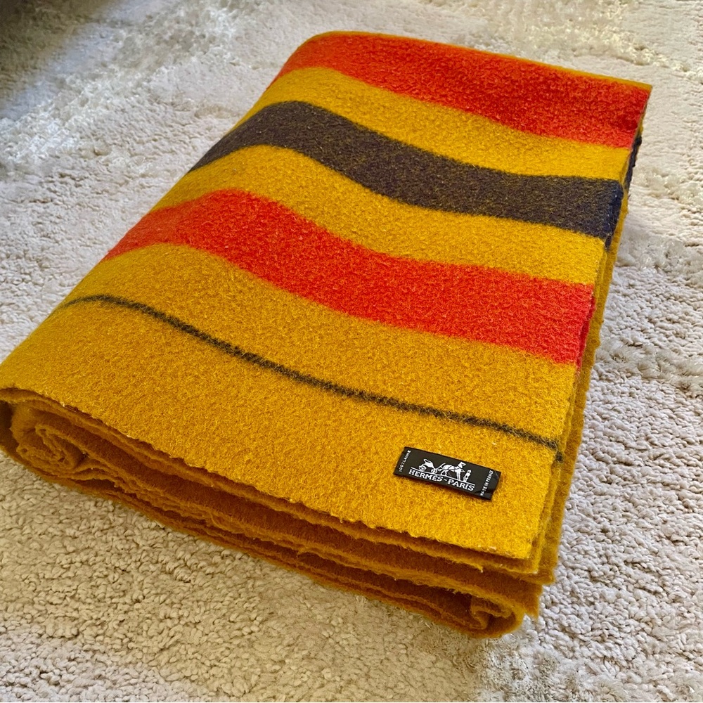 Hermes Rocabar Blanket Throw